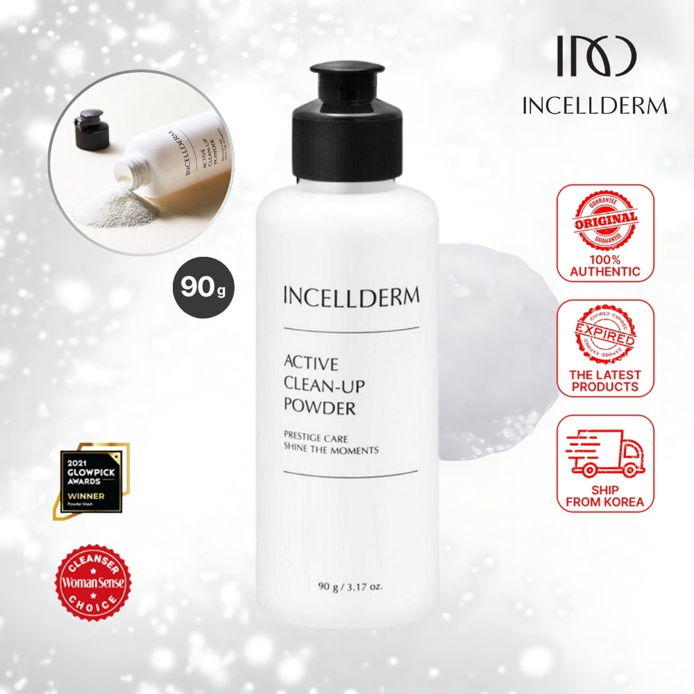 INCELLDERM ACTIVE CLEAN-UP POWDER 90g