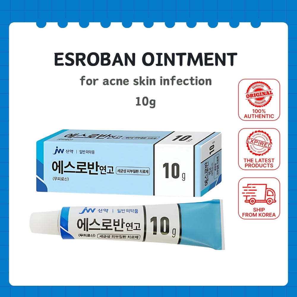 Esroban Ointment(10g) Used in Korean dermatology, skin wound ointment