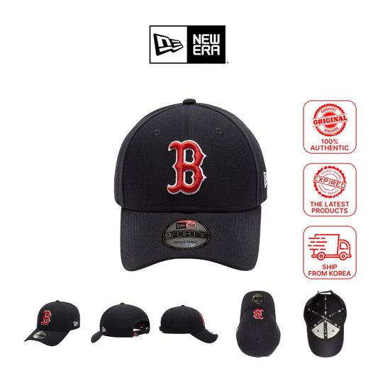 New Era 9Forty Boston Red Sox Pinch Hitter Baseball Hat / 940 MLB PINCH HITTER TEAM LOGO BOSRED NVY