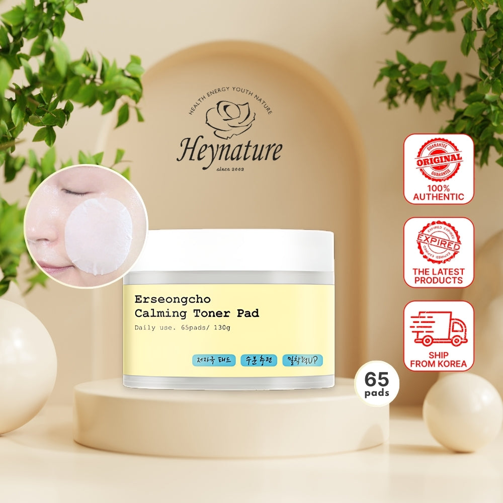 Heynature Erseongcho Calming Toner Pad (65pcs)