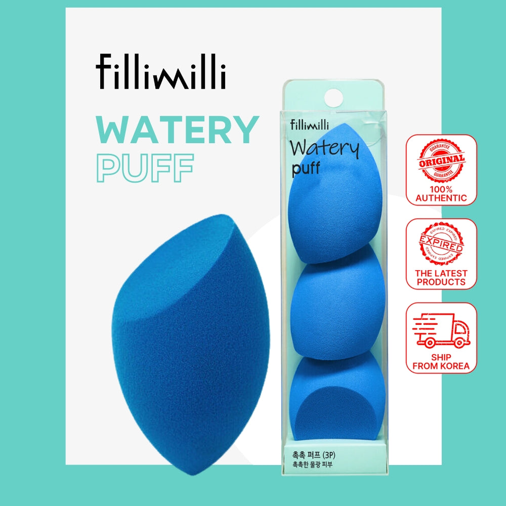 Fillimilli Olive Young Makeup Watery Puff Makeup Sponge (3P) Olive Young Korea