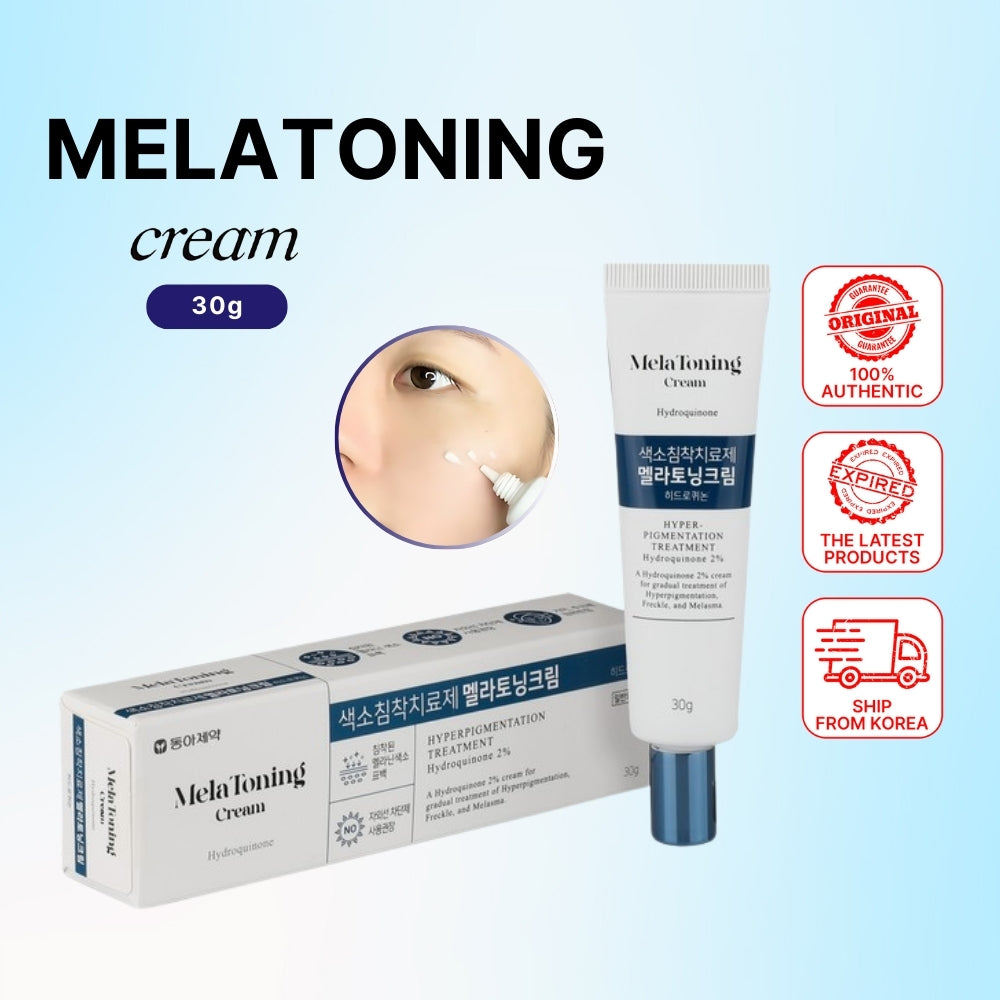 Melatoning Cream 30g - Improve uneven skin tone and make skin even