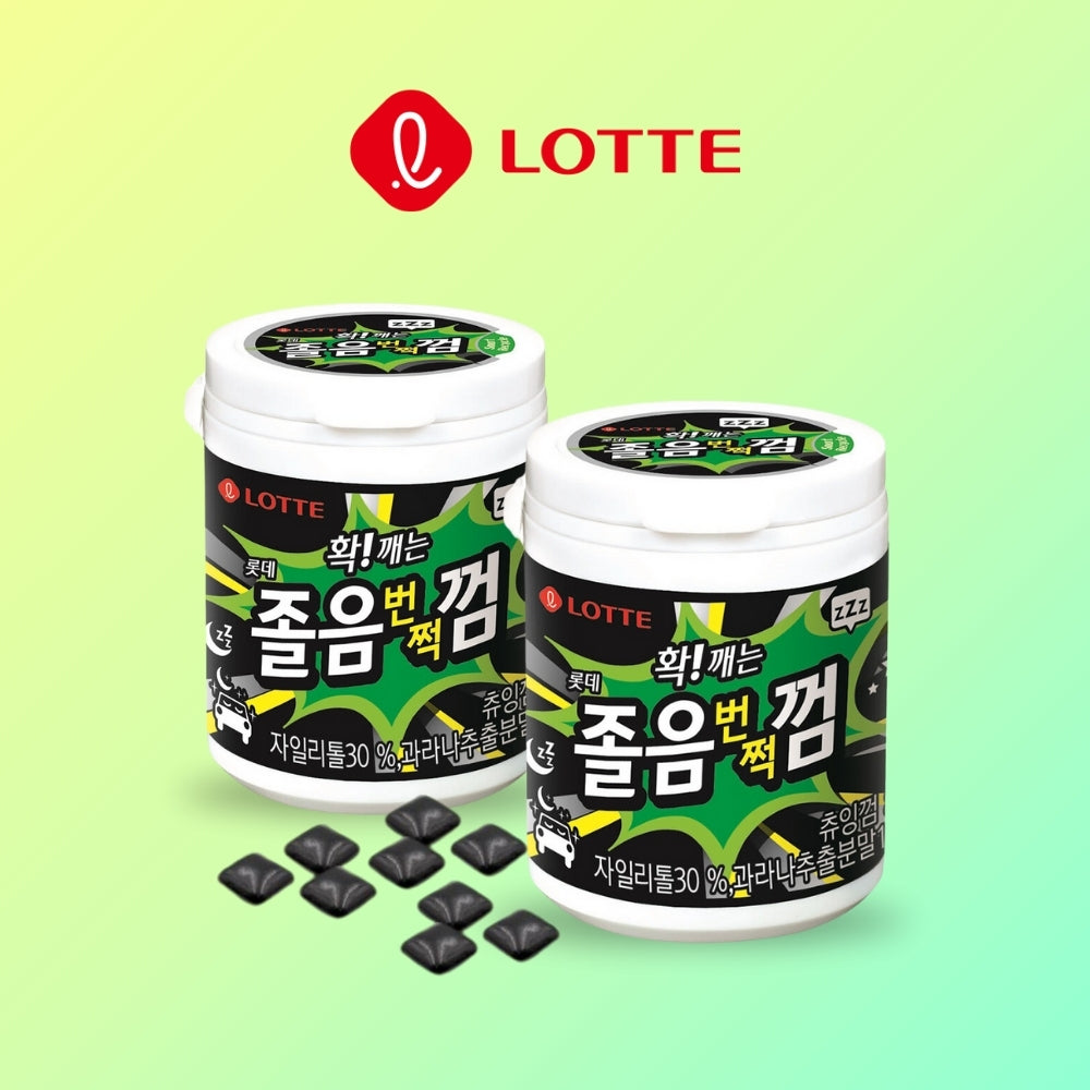 Lotte Anti Drowsiness Refreshing Chewing Gum 87g - Awake Energy Boost