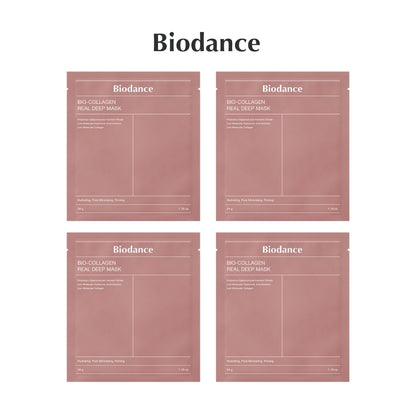 BIODANCE Bio-Collagen Deep Mask Sheet | Hydrogel & Pore Cleansing Mask | Skincare Beauty(no box)