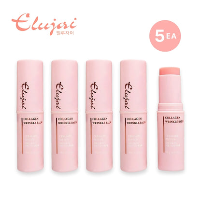 Elujai Collagen Wrinkle Balm 10g / Skincare Moisture Anti Wrinkles Hyaluronic Acid Elasticity