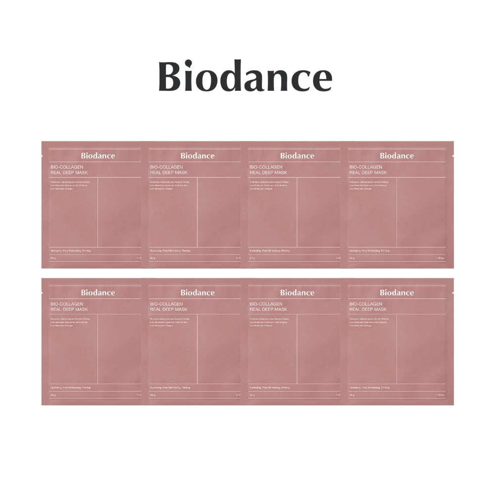 BIODANCE Bio-Collagen Deep Mask Sheet | Hydrogel & Pore Cleansing Mask | Skincare Beauty(no box)