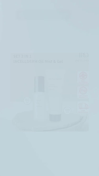 INCELLDERM oil mist & gel 2pcs SET (Vieton Oil Mist 50ml + Calming Balance Gel 100ml)