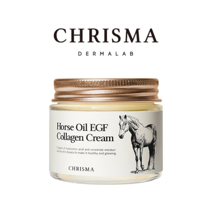 Chrisma Horse Oil EGF Collagen Cream 70g