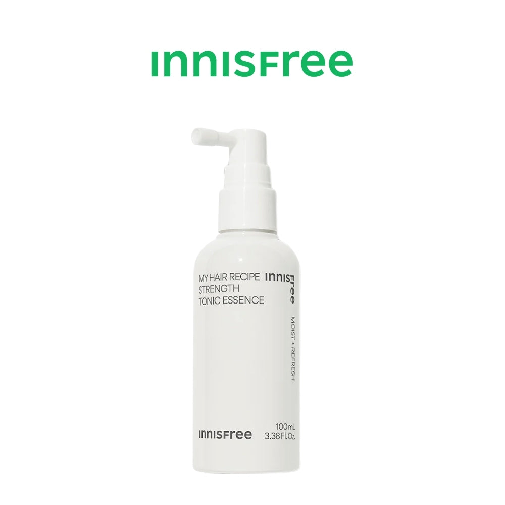 Innisfree My Hair Recipe Strength Tonic Essence 100ml - Intensive Hair Care Treatment for Strength and Nourishment