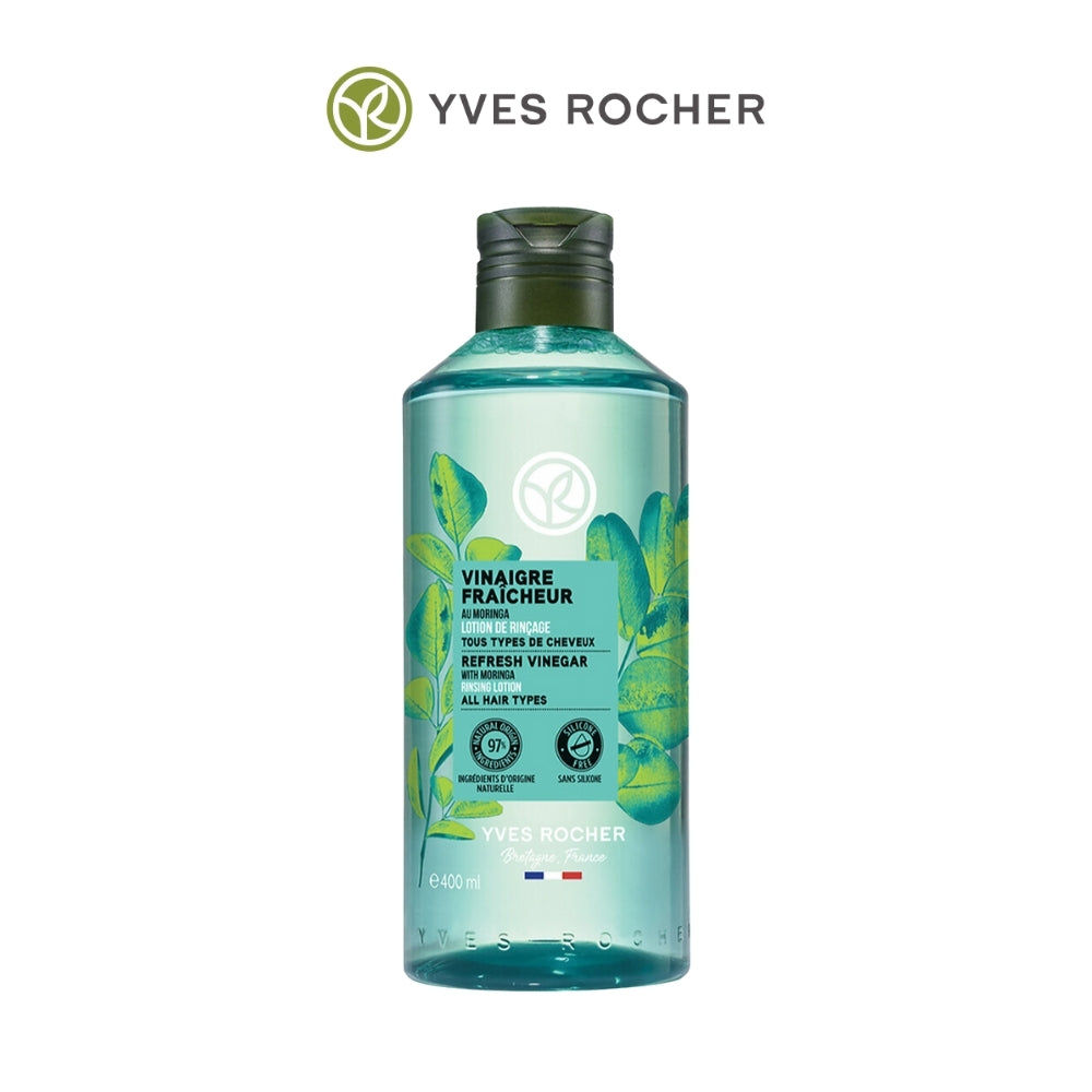 YVES ROCHER MORINGA RINSING VINEGAR 400ml Hair rinsing lotion