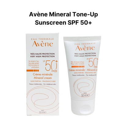 Avene Mineral Tone-Up Sunscreen SPF 50+ 50ml