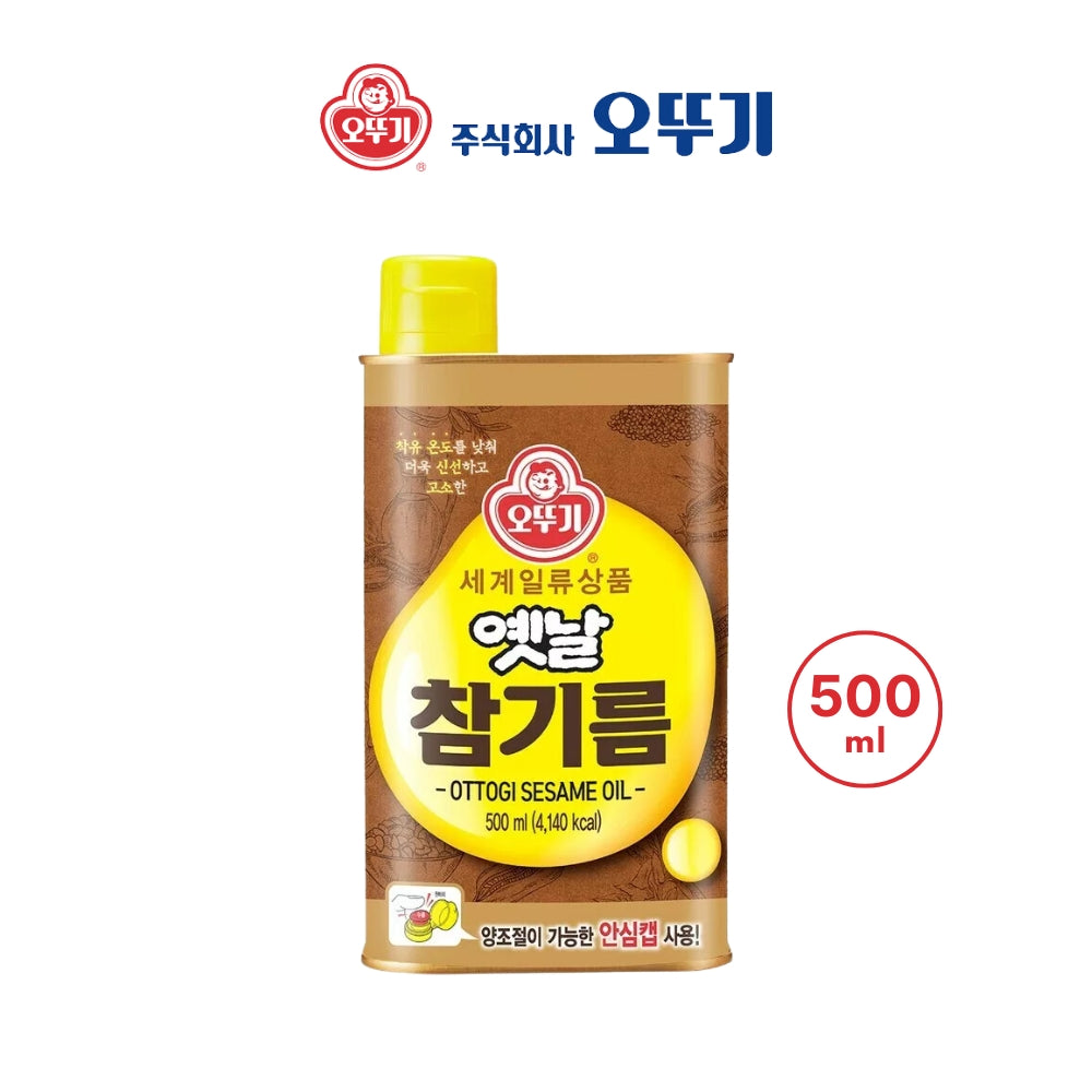 Ottogi Old Sesame Oil 500ml - Premium Korean Cooking Oil