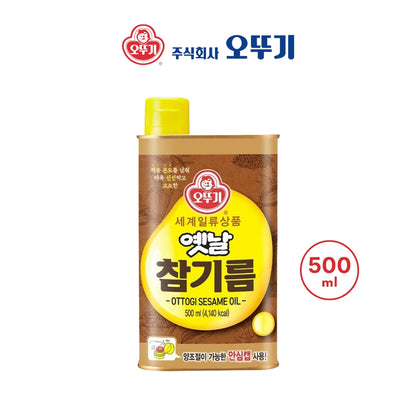 Ottogi Old Sesame Oil 500ml - Premium Korean Cooking Oil