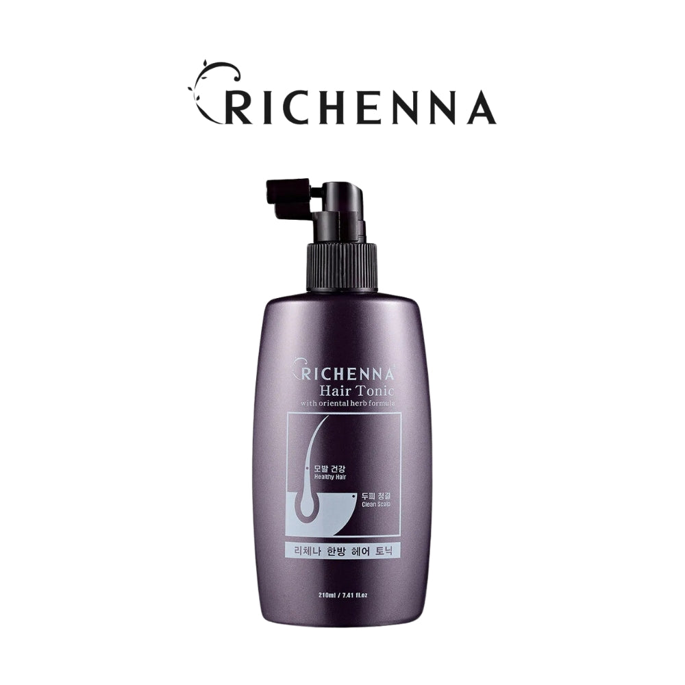 RICHENNA Hair Tonic 210ml with Oriental Herb Formula (Made In Korea)