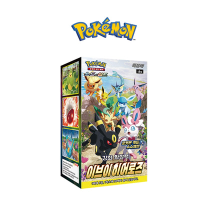 POKEMON Card Sword&Shield Eevee Heroes Enhanced Expansion Booster Box 30 Packs