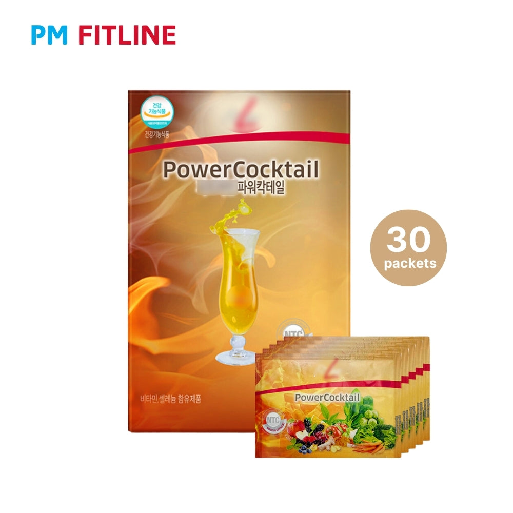 PM FitLine PowerCocktail (30 packets): Nutritional Juice for Cellular Wellness