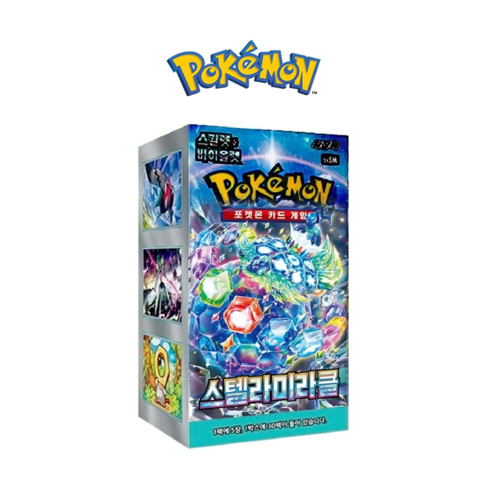 Pokemon Card TCG Stellar Miracle Korean Booster (30 Packs) Box New Sealed sv7