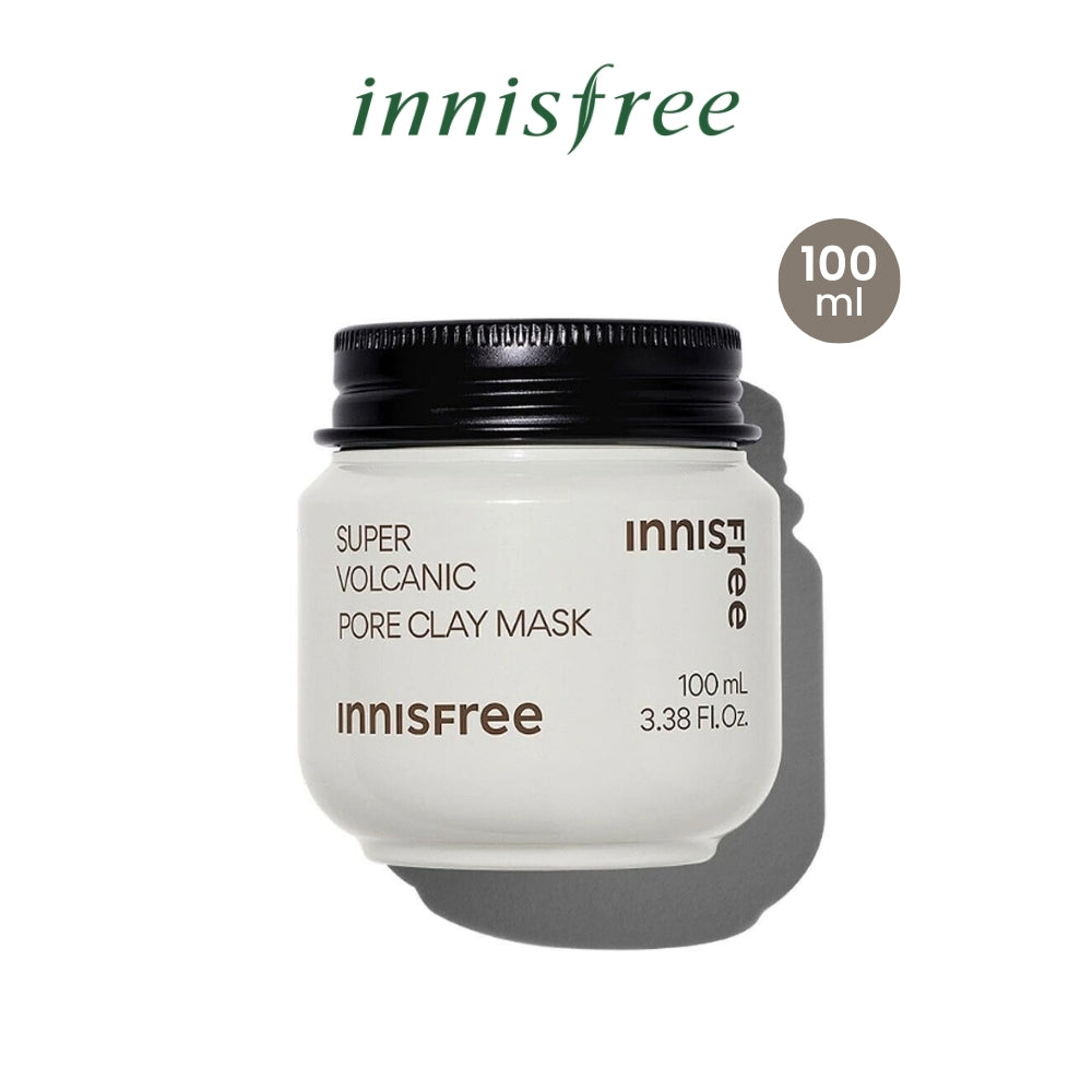 Innisfree Super Volcanic Pore Clay Mask 100ml - Skincare for Pore Care & Sebum Control