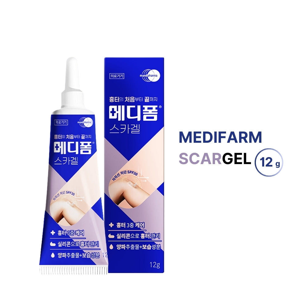 Medifoam Scargel 12g Topical Gel for Scar Treatment and Skin Repair