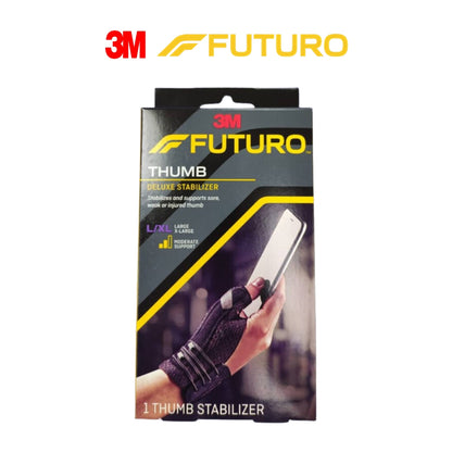 3M Futuro Thumb Stabilizer Deluxe - Size S/M & L/XL Brace for Hand Support & Injury Rehab