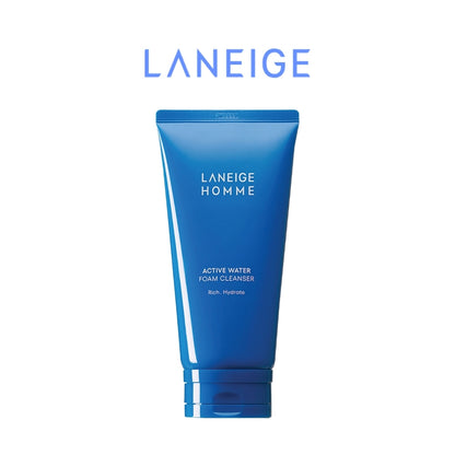 LANEIGE Homme Active Water Foam Cleanser 150ml