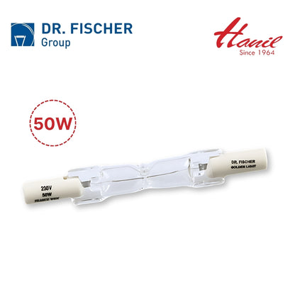 Dr Fischer Halogen Tube Lamp 78mm 50W Osram UV + Hanil Replacement | UV Light Therapy