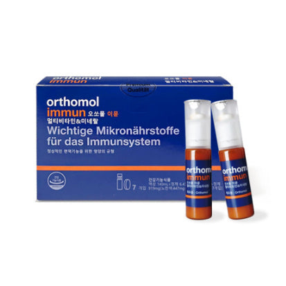 Orthomol Immun Multivitamin & Mineral 1box * 7ea Korean Genuine Version. Orthomol. Multivitamin.Nutritional Balance.