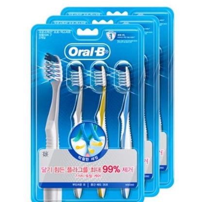 Oral-B Adult Cross Action Complete 7 Toothbrush Multi-Pack - Korean Best Seller (3p/9p)