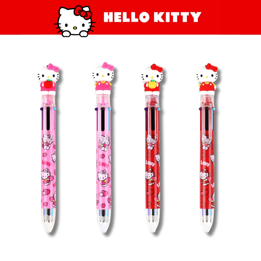 HELLO KITTY FIGURES 6 COLORS PEN